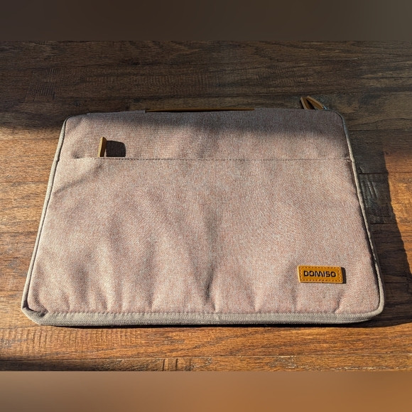 DOMISO  Laptop Sleeve Portable Carrying Case Comfort Handbag Pink 16" - Picture 5 of 14